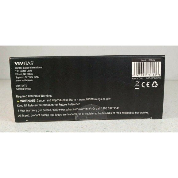 LVLUP LU737 Pro Gmng Ms, Computer Gaming Mouse (Colored) Lighting Mouse - Picture 7 of 8